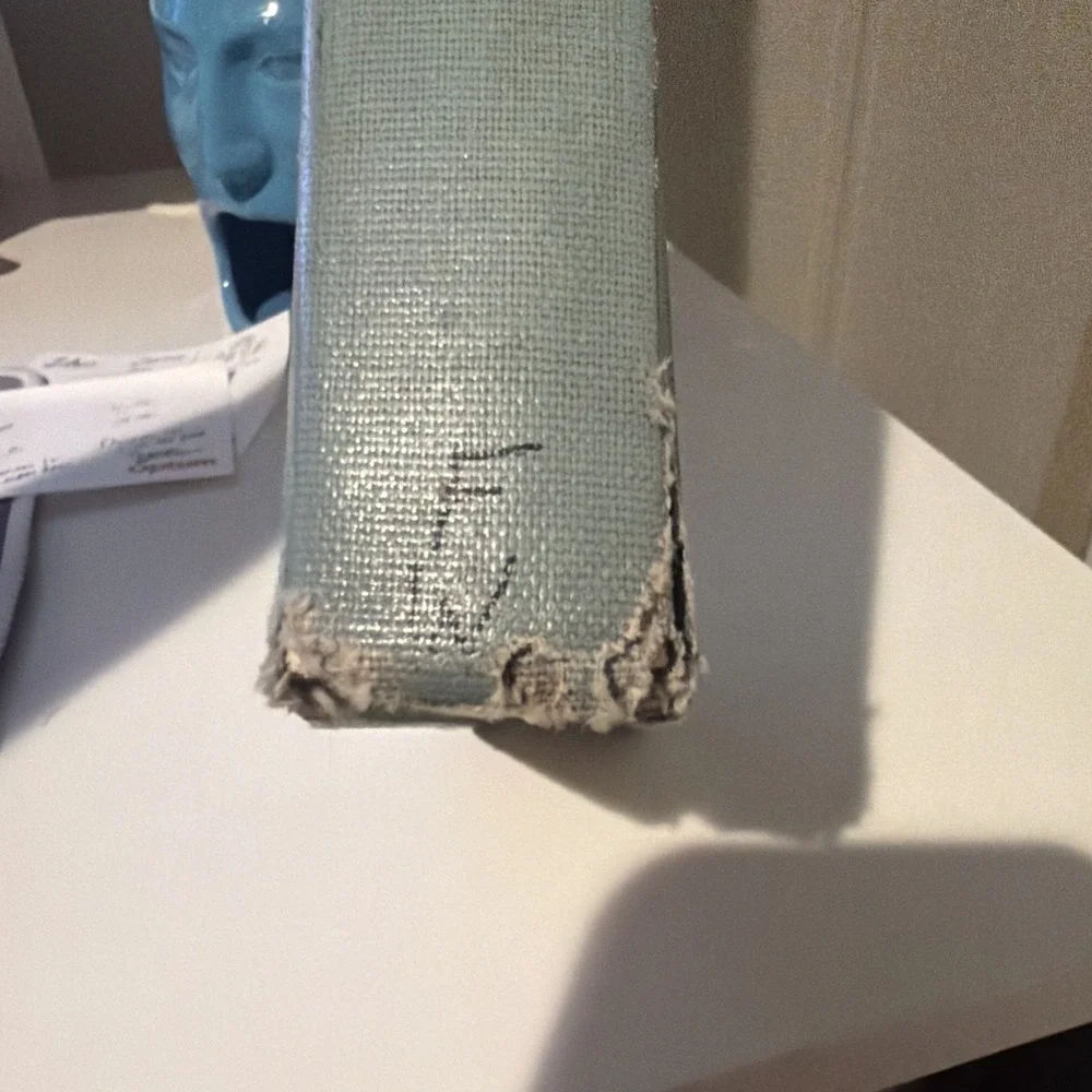 On The Banks Of Plum Creek By Laura Ingalls Wilder RARE Blue‎ Hardcover 1953